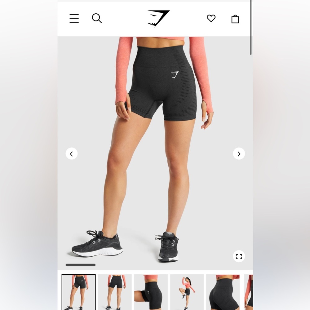 GYMSHARK vital seamless 2.0 short